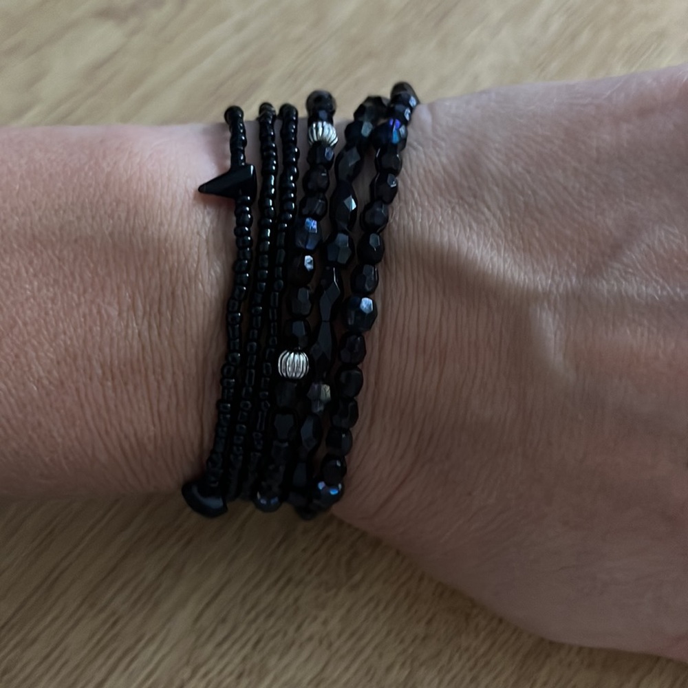 Black Agate Bracelets